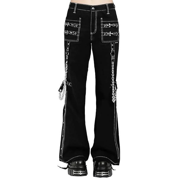 Amazon.com: Tripp NYC Super D-Ring Pants (0/24) Black