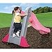 Step2 Big Folding Slide, Pink, Plastic Slide and High-Side Rails