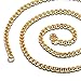 Feraco Anchor Necklace for Men Vintage Navy Nautical Pirate Pendant Stainless Steel Anchor Chain Necklace, 21.6 inch