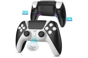 OUBANG YMIR Controller Made for Amazon Luna Game,Luna Controller for Fire TV/PS4/PC/Mac/iPhone/iPad/Steam,Luna Wireless Controller with Turbo,Programmable Buttons,Hall Effect Triggers/Joystick,Black&White
