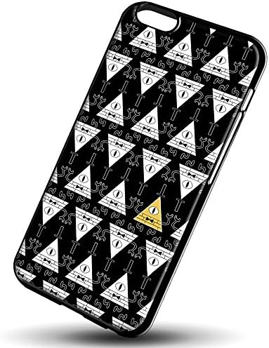 Gravity Falls Bill Cipher texture for iPhone 6/6s Black case