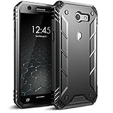 Poetic Revolution Galaxy J3 Emerge Rugged Case Cover Heavy Duty and Built-In Screen Protector for Samsung Galaxy J3 (2017) / J3 Prime / Amp Prime 2/ Express Prime 2 Black