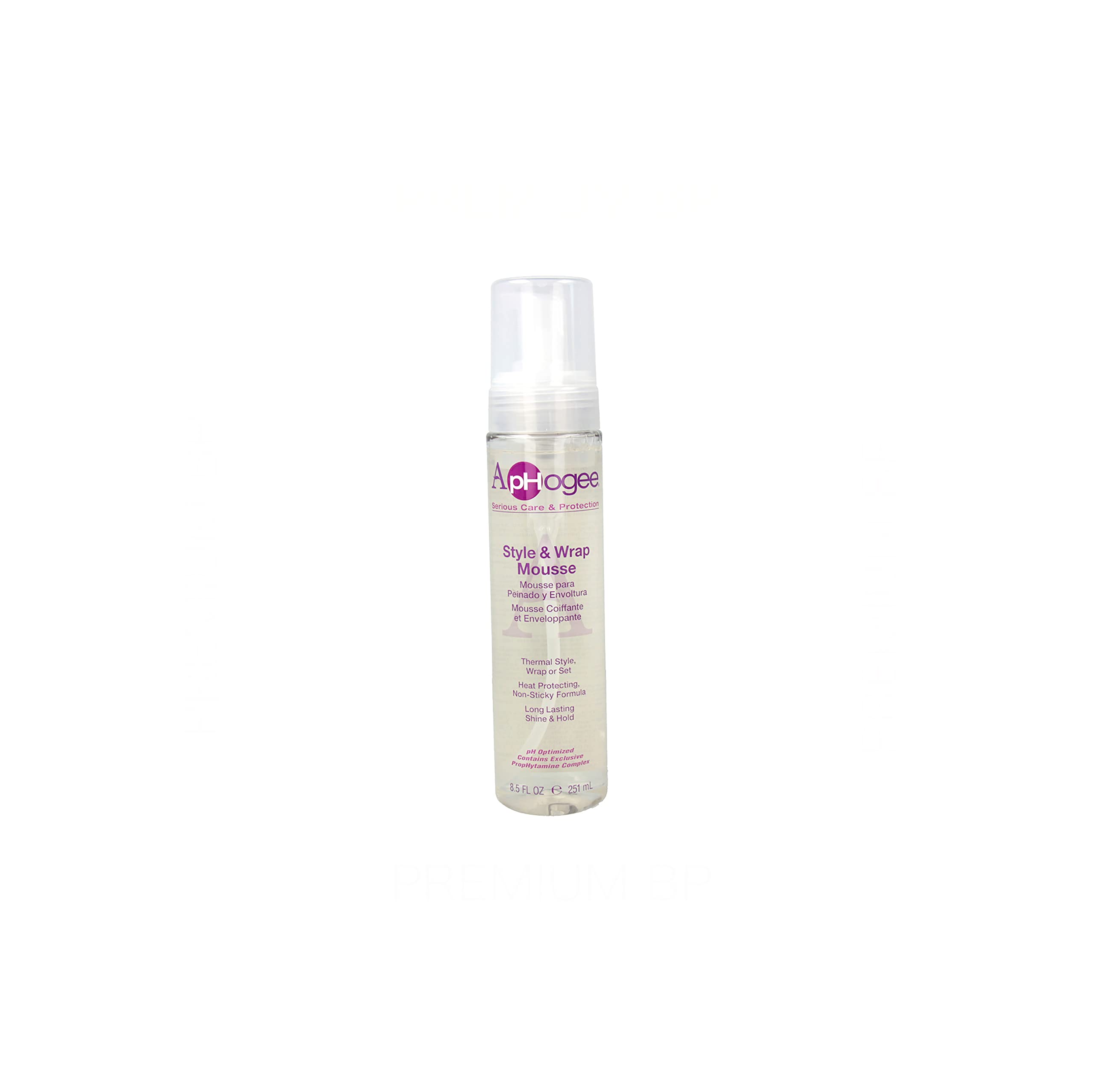APHOGEE Style and Wrap Mousse 8.5oz/251ml