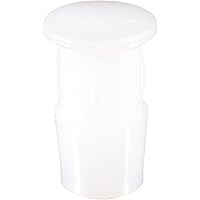 1/16-27 NPT Thread Pack of 10 Eldon James P1NK Natural Kynar Threaded HEX Plug