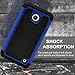 Nokia Lumia 635 Case, Nokia Lumia 630 Case, MagicMobile [Dual Armor Series] Durable [Impact Shockproof Resistant] Double Layer Cover [Hard Shell] + [Flexible Silicone] Case for Nokia Lumia 630 / 635 - Black - White