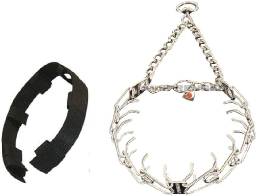 Prong Collar Cover and Herm Sprenger Stainless Steel Prong Collar 2.25mm Small Amazon.ca Pet
