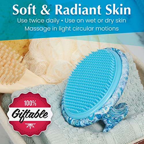 Dylonic Exfoliating Body Scrub Razor Bump Brush + Ingrown Hairs