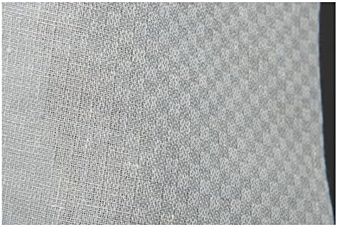 Blueish Grey 100% linen FABRIC BY THE METRE - Width 150 cm (59") - checked 175 GSM TEXTILE