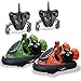 Kidirace Rc Bumper Cars | Remote Control Cars - Set of 2 with Rechargeable Batteries and Wall Charger | 2.4Ghz Multiplayer Technology | Easy and Fun to Play