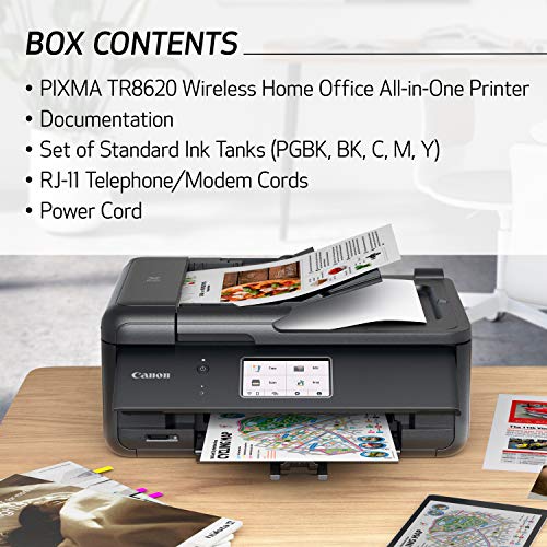 home printer scanner with document feeder