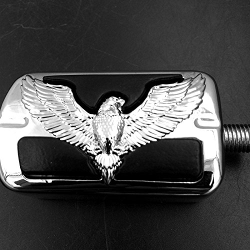 High Quality Eagle Hawk Emblem Willie G.Skull Shifter Peg For Harley Electra Wide Super Low Glide Softail XLX CHROMED