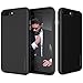 Press Play iPhone 7 Plus Maximum Grip Case, Slim / Thin Fit Armor Protective Exact-Fit Smooth Rubberized Non Slip Surface (Black)