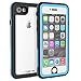CellEver iPhone 6 / 6s Waterproof Case Shockproof IP68 Certified SandProof Snowproof Full Body Protective Clear Transparent Cover Fits Apple iPhone 6 and iPhone 6s (4.7 Inch) KZ Sky Blue