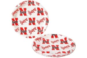Duck House NCAA unisex Disposable Plastic Plate