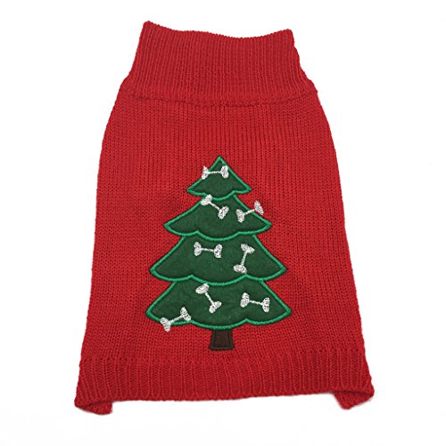 Double-Legged Pet Sweater Knitwear Costume for Winter for Small Dog Puppy Cat