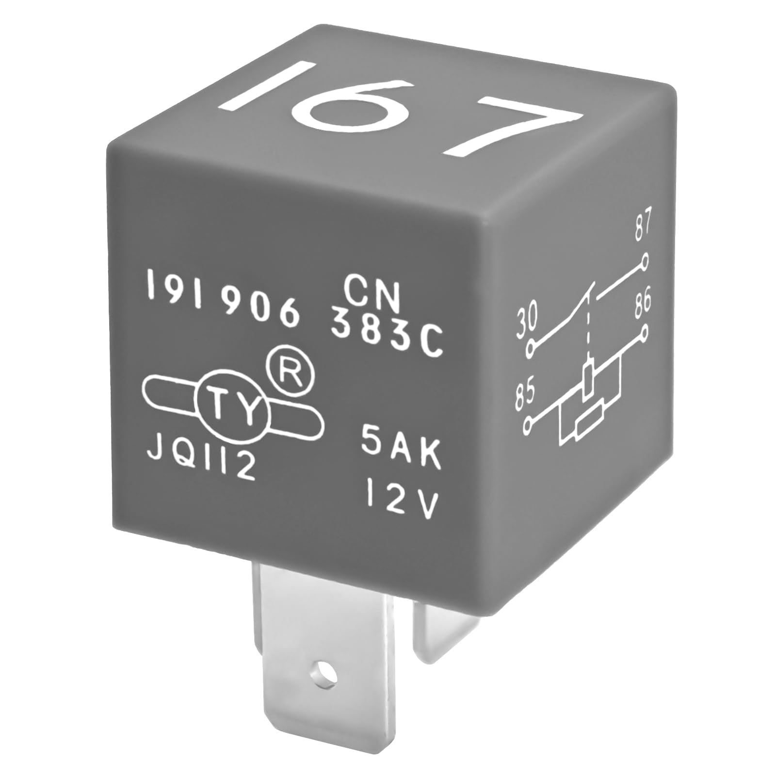 Photo 1 of #167 191906383C Fuel Pump Relay - Compatible with VW Golf (19862013), Passat, Jetta, Audi A4 (2001-2005), A8, S4, S8