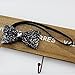 habibee Rhinestone Pre-tied Bow Tie for Men Adjustable Sequin Bow Tie for Wedding and Party Costume Accessories