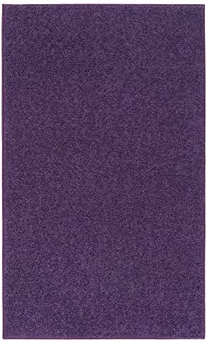 Nance Industries OurSpace Bright Area Rug, 8-Feet by 10-Feet, Playful Purple