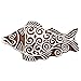 Indian Wood Stamps Fish Decorative Blocks Stamps for Clay Printing Block