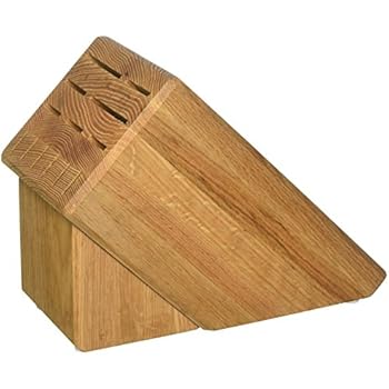 Amazon Com Rada Cutlery B58 Essential Oak Knife Block 13 Slots
