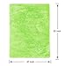 PAGISOFE Soft Boys Girls Room Rug Baby Nursery Decoration Carpet 4' x 5.3', Fuzzy Rugs for Kids Baby, Soft Rugs for Nursery, Dorm Shag Rugs for Girls Boys, Carpet for Teen's Room, Lime Green