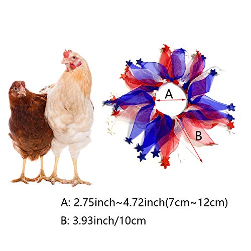 2 collares de pollo para gallinas, soporte para elecciones