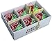 SLEETLY 28pk Red and Green Christmas Ball Ornaments for Tree Decorations - Holiday Xmas Shatterproof Plastic Balls, Icicles and Snowflakes Ornament Set