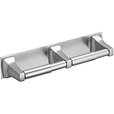 Moen Donner Chrome Commercial In-Line Double Roll Toilet Paper Holder Wall Mount, R5580