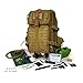 Tactical Backpack + Hydration Bladder with Emergency & Survival Gear, Military Backpack Hiking Camping Bug Out Bag Kit