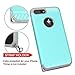 iPhone 7 Plus Case, CHTech iPhone 8 Plus Case Double Layer Shockproof Heavy Duty Protection Armor Case for Apple 5.5'' iPhone 7 Plus / iPhone 8 Plus [Mint]