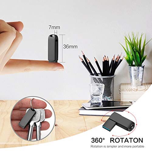 USB Flash Drive Memory Stick 256GB USB Drive KEAINIKJ USB Drive Thumb Drive USB 3.0 Flash Drives Pen Drive USB Storage for PC Backup Drive USB Stick Jump Drive Zip Drive (256GB, Black) - Thumbnail 5