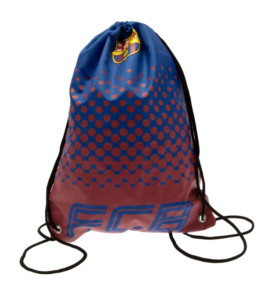 F.C. Barcelona Gym Bag Official Merchandise, Blue/Red, 44 x 33cm
