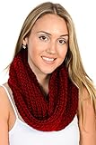 Basico Women Warm Circle Ring Infinity Scarf Neck Warmer ** Various Colors **