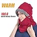 USHAKE Ski Face Mask Balaclava-Winter Warm Ski Mask Fleece Neck Cover for Men& Women