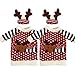 StyleZ 2PCS Christmas Elk Reindeer Wine Bottle Cover Sleeve Knitted Clothes Xmas New Year Home Table Decor Christmas Decorations