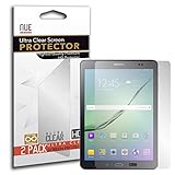Samsung Galaxy TAB S2, 9.7 SCREEN PROTECTOR, NUE DESIGNS TM [Samsung Galaxy TAB S2, 9.7 - SM-T810/T815] - Screen Protector Anti-Glare, Anti-Scratch, Anti-Fingerprint HD Clear Film (Invisible) [2PACK]