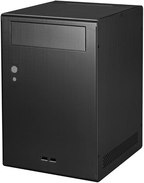 Lian Li PC-Q07B - Caja de Ordenador de sobremesa, Negro: Amazon.es: Informática
