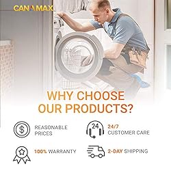 Canamax Replacement for 4581EL2002C Drum Roller and