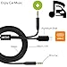 2 in 1 Moto Z Aux Cable, DISDIM Type C to 3.5mm Headphone Jack Adapter and Male Extension Audio Splitter Cord for Motorola Moto Z, Xiaomi 6, Le 2, iPhone 6 / 6 Plus, Android Smartphone to Car Stereo