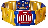 Baby Diego Cub'Zone Playpen and Activity Center, Yellow/Blue/Red