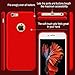 TORRAS [Love Series iPhone 6S Case/iPhone 6 Case, Liquid Silicone Rubber Shockproof Case with Soft Microfiber Cloth Cushion Compatible with iPhone 6 / 6S, Red