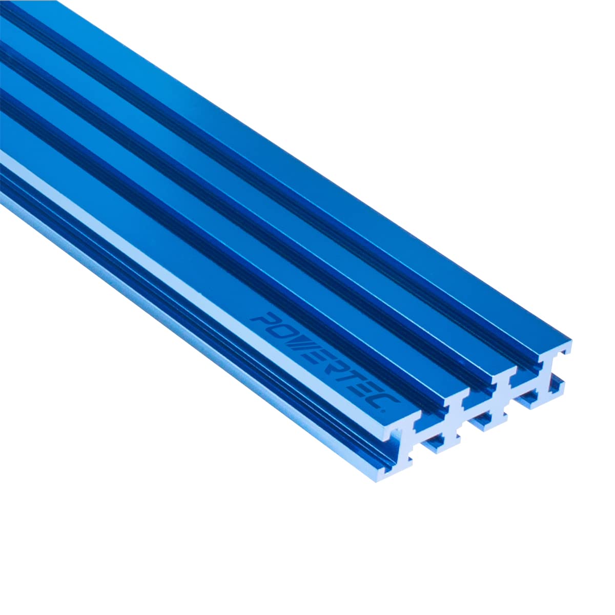 POWERTEC 71223 Multi T-Tracks | 36” Long - 3” High | Universal T Track for Woodworking
