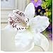 Dreamlily Hawaiian Orchid Flower Hair Clip Hair pins for Beach Party BC14 (White)