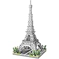 Aningde 2600Pcs Eiffel Tower Architecture Mini Building Blocks Set for Adults - Micro Toy Building Bricks Model Kit - Educational Architecture Model Gift for Teens and Adults Age 14+