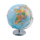 ADVANTUS 12" Desktop World Globe with Blue Oceans (30502)