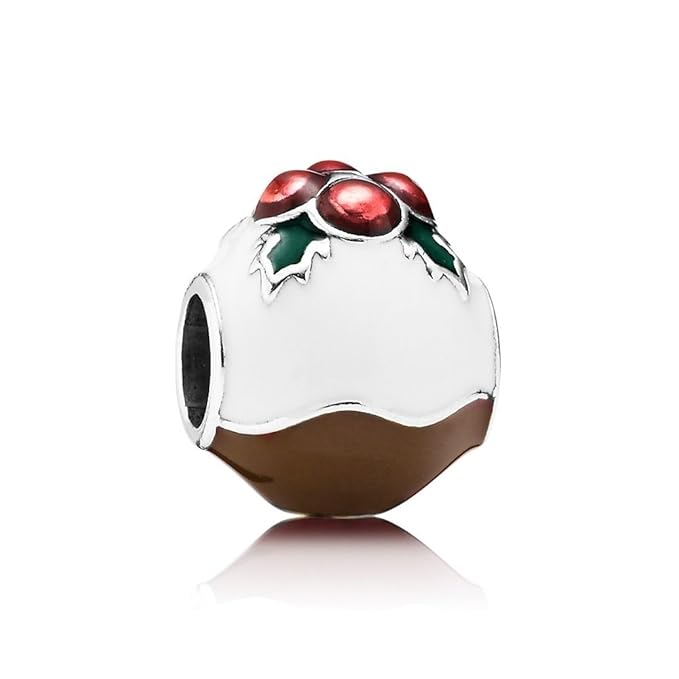 Pandora 791412ENMX Christmas Pudding Charm Amazon.co.uk Sports & Outdoors