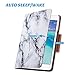 ULAK iPad Mini Case,iPad Mini 2 Case,iPad Mini 3 Case, 360 Degree Rotating Smart Synthetic Leather Stand Case Cover for Apple iPad Mini 1/2/3 with Auto Sleep/Wake Function (Artistic Marble Pattern)