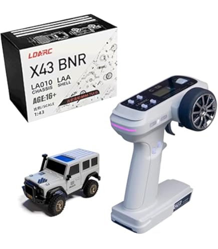 LDARC 1/43 Mini Remote Control Crawler RTR RC Rock Truck 4x4