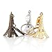 12pcs/lot Cute Adornment 3d Eiffel Tower French Souvenir Paris Keychain