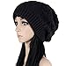 Surblue Unisex Trendy Warm Oversized Chunky Cable Knit Slouchy Beanie